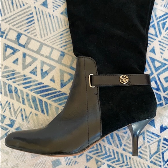 Coach Black Suede Fara Boots - Picture 3 of 7